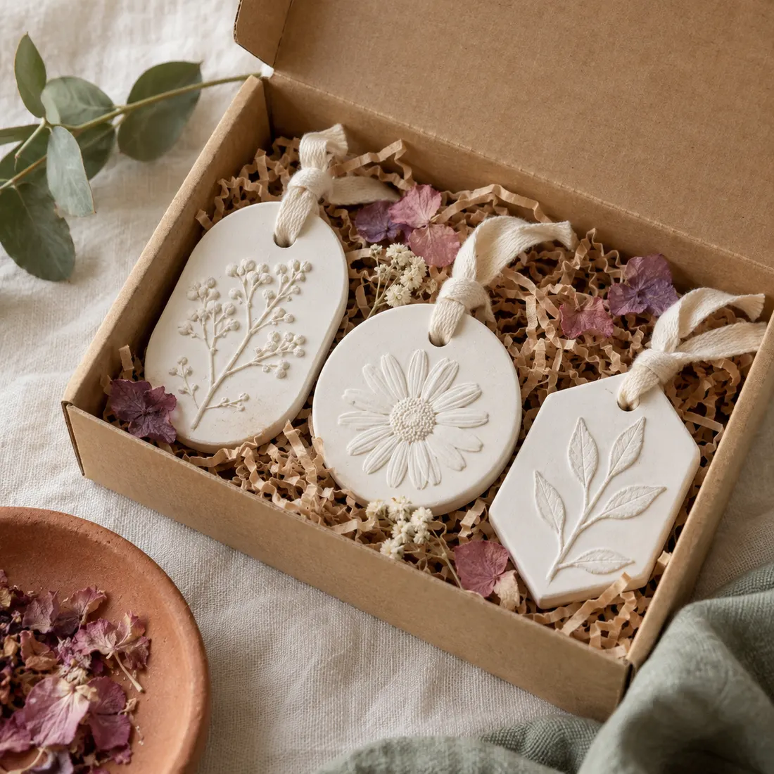 Diseño ilustrativo de piedras aromáticas